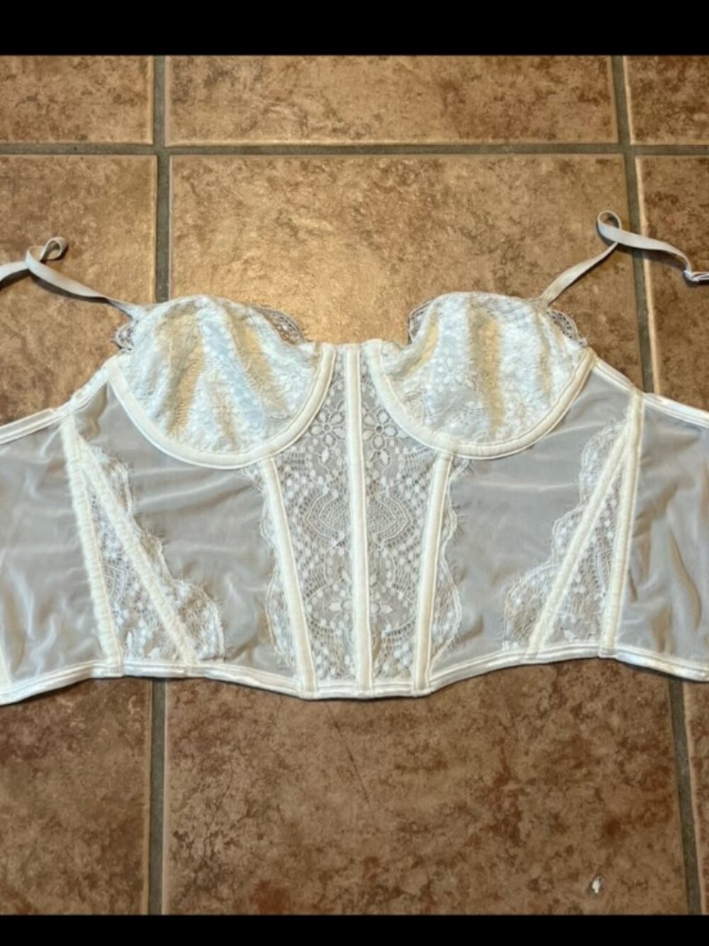 White Fox Corset